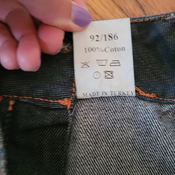 Banzai Italian Designed flare Jeans no zipper 26 - Picture 13 of 16